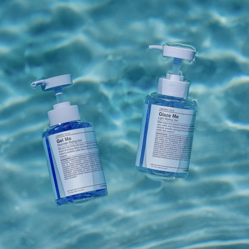 J Beverly Hills Blue Gel Me Formulated with Vitamin B5 Ingredient Blend for Firm Hold, 7 Oz - Image 3