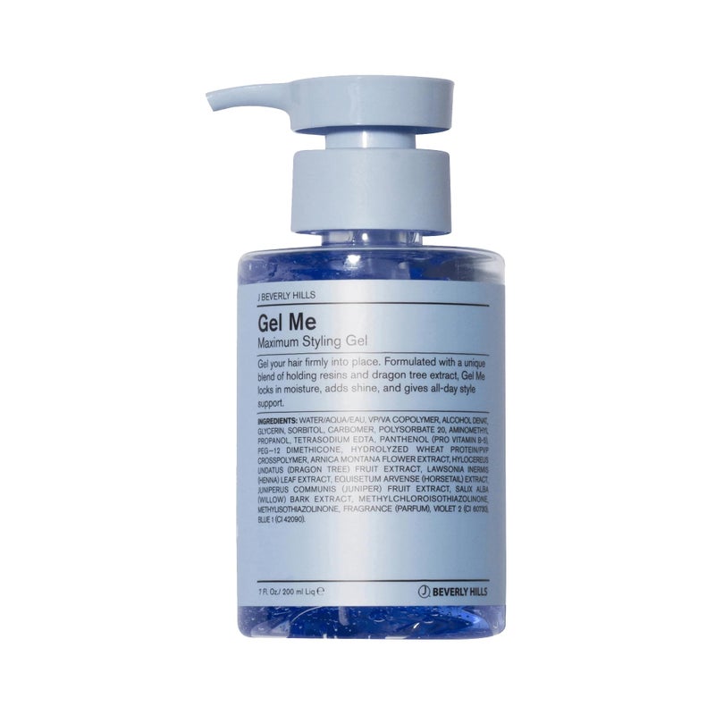J Beverly Hills Blue Gel Me Formulated with Vitamin B5 Ingredient Blend for Firm Hold, 7 Oz - Image 1