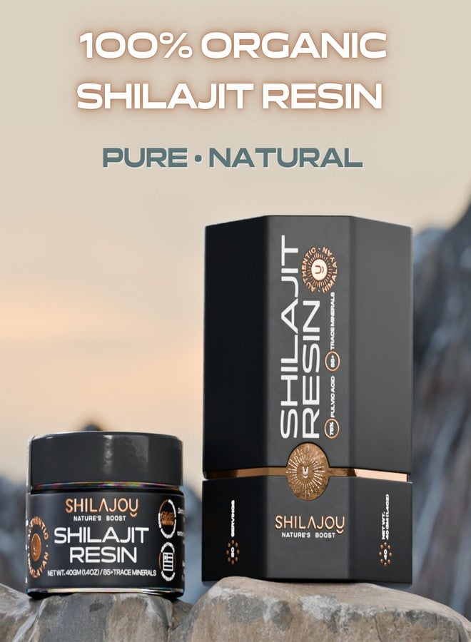 SHILAJOY Shilajit Resin for Men & Women - Pure Himalayan Gold Grade High Potency with >75% Fulvic Acid and 85+ Trace Minerals, U.S. Lab Tested, Energy Boost & Immune Support (80gm - 160 Servings) - Image 4