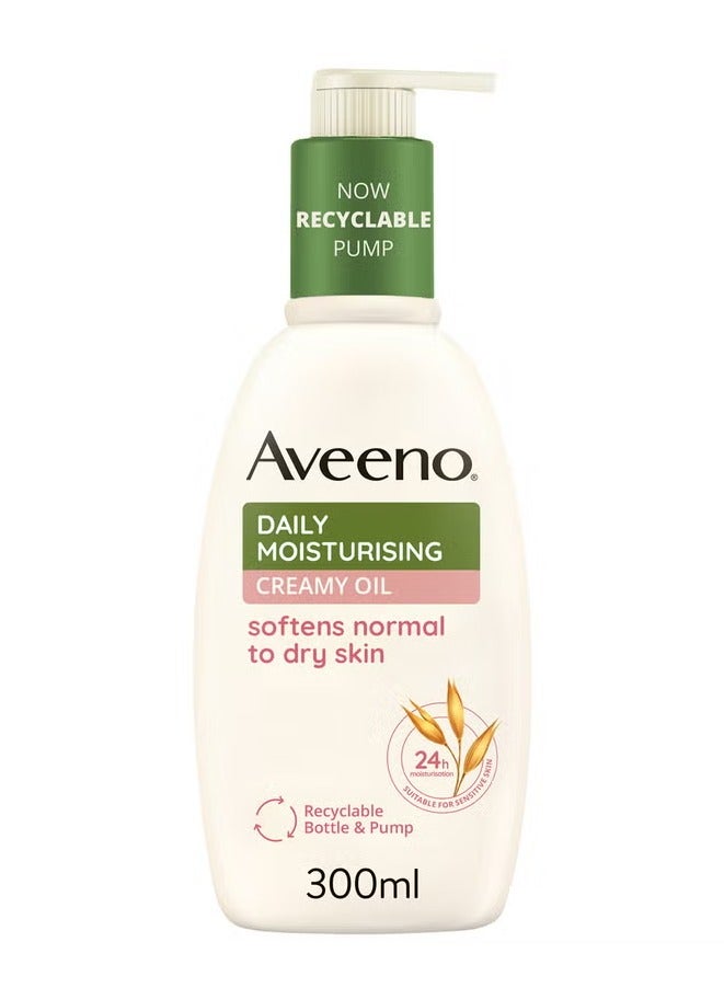 Aveeno Aveeno Daily Moisturising Creamy Oil 300ml  - Image 1