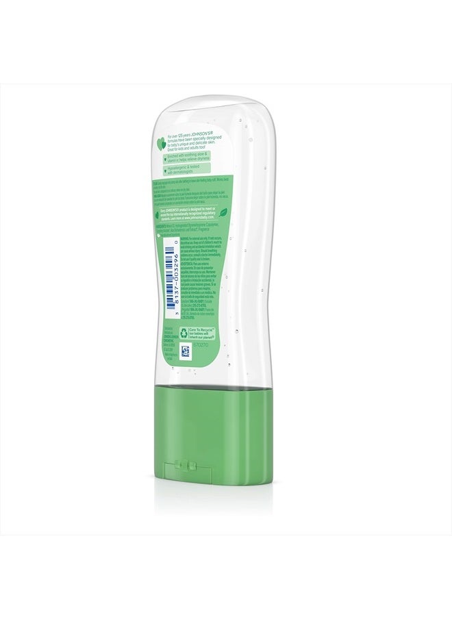 Johnson's Baby - Oil Gel with Aloe Vera & Vitamin E, Hypoallergenic Baby Skin Care, 6.5 fl. oz - Image 1