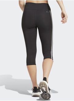 Adidas 3/4 3 Stripes Train Essential Leggings  - Image 2