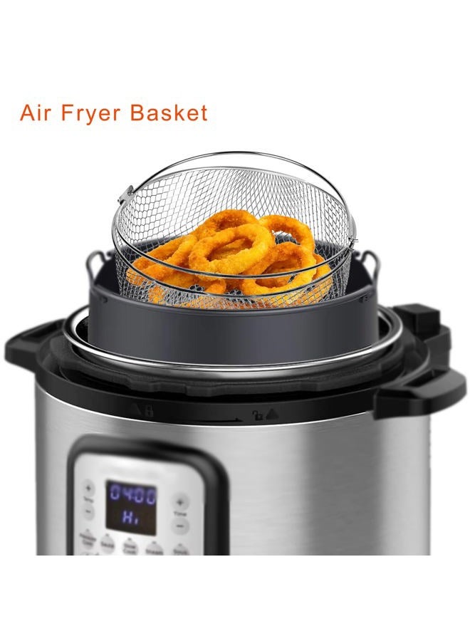 Croask Air Fryer Basket for Instant Pot 6, 8Qt,Accessories for Air Fryer,Air Fryer Replacement Basket,Steamer Basket,Mesh Basket - Image 4