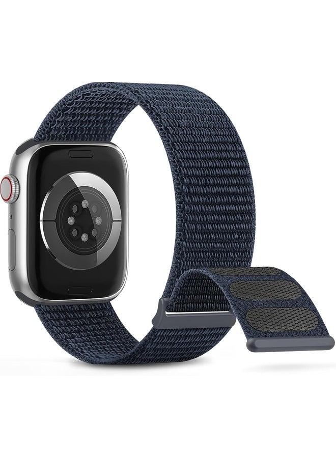 PULUZ Nylon Replacement Wrist Band for iWatch Series 10 46mm, Compatible with iWatch Band 42mm/44mm/45mm/46mm/49mm, for iWatch Ultra Series 10 9 8 SE 7 6 5 4 3 2 1 - Image 3