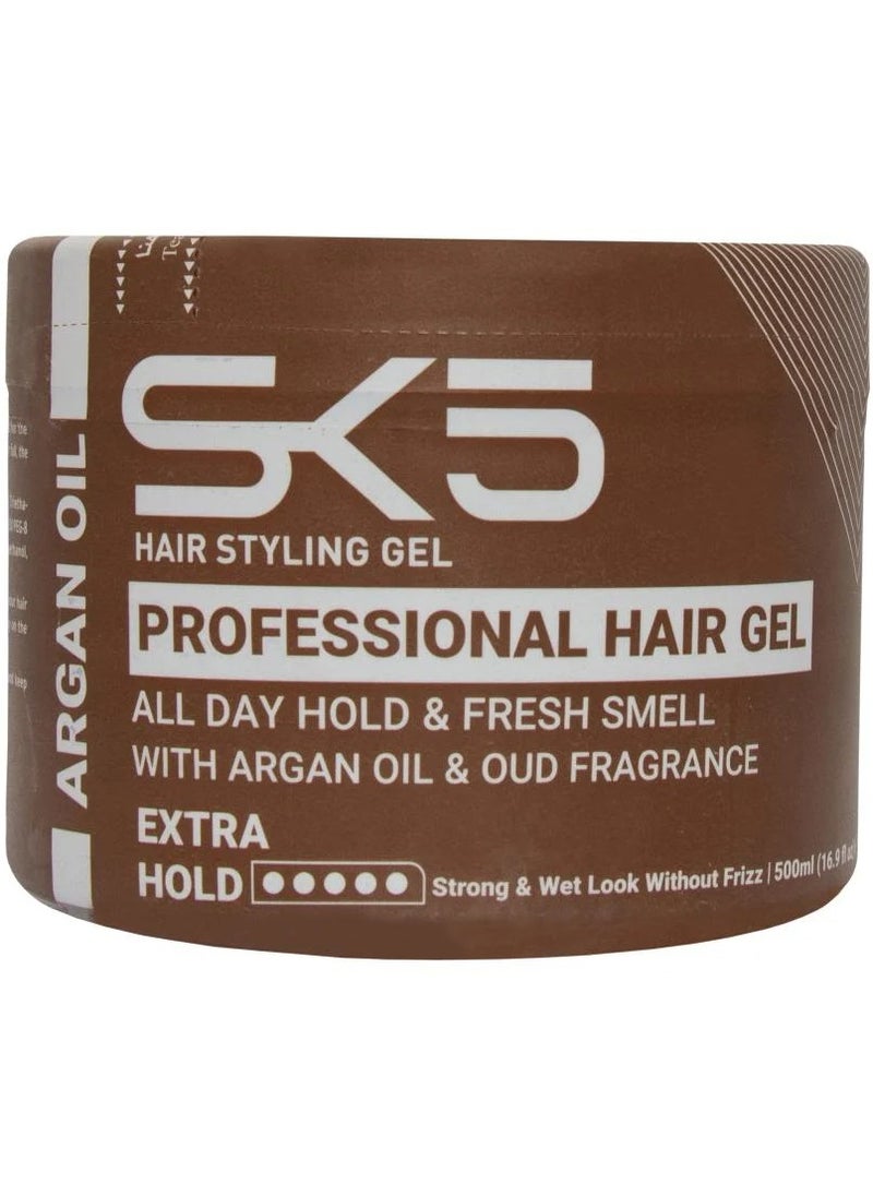 Professional Hair Gel with Argan Oil 500ml From SK5 - pzsku/Z115B3BAA33F1D1176DA0Z/45/_/1735380630/32405986-957d-47cc-888d-1332f052238d