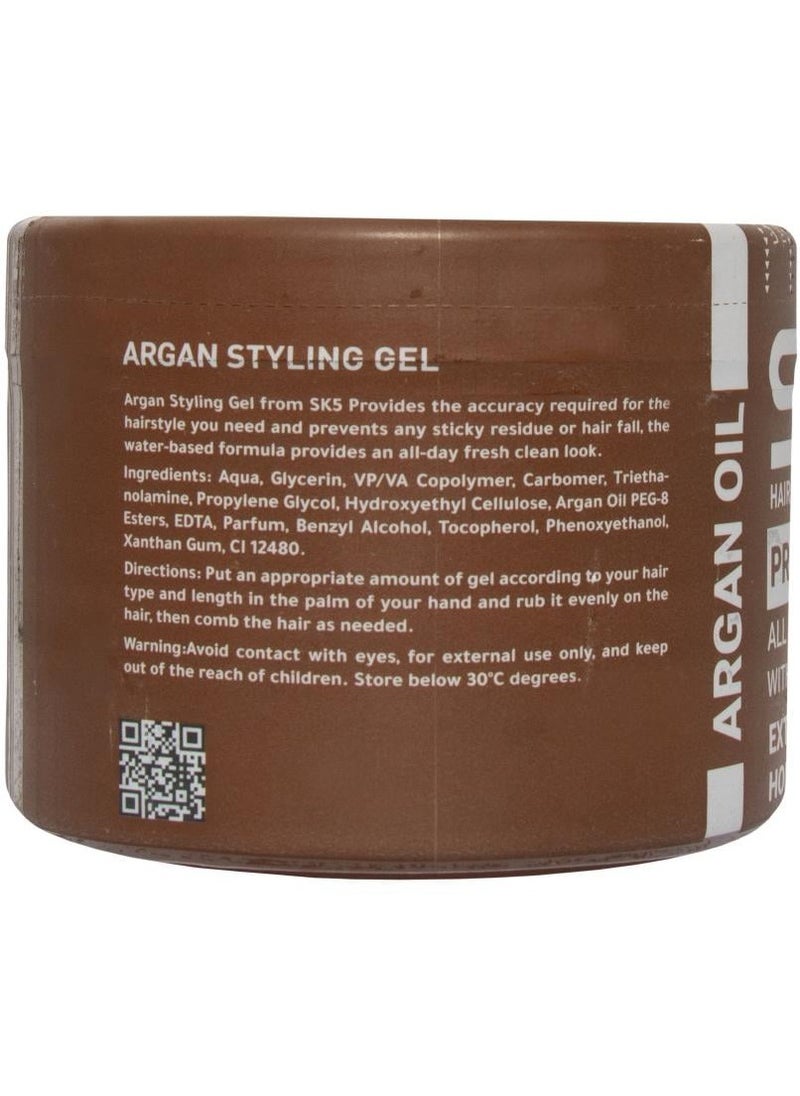 Professional Hair Gel with Argan Oil 500ml From SK5 - pzsku/Z115B3BAA33F1D1176DA0Z/45/_/1735380670/1ea24df8-0c14-4c85-bc65-4a458a817d8d