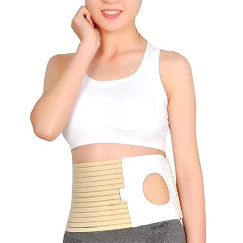 Ostomy Belt Colostomy Belt Hole 314 Medical Stoma Support Ostomy Hernia Belt Ostomy Hernia Belt Stomach Truss Binder with Compression Support M 37404134