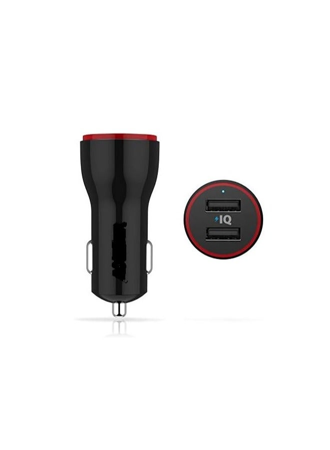 PowerDrive 2 Dual Car Charger 24 Watt with Micro USB (3ft/0.9m Cable) - Image 3
