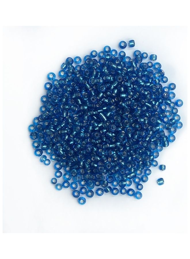إسكدنيا عبوة من 100 خرزة زجاجية مستديرة 0.3سم - Image 1
