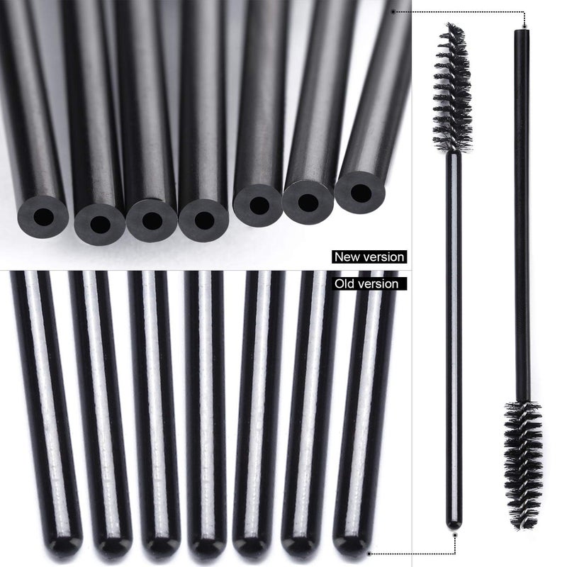 Tbestmax 200 Disposable Mascara Wand Eyebrow Brushes Spoolies Applicator for Eyelash Extension Makeup Kits - Image 4