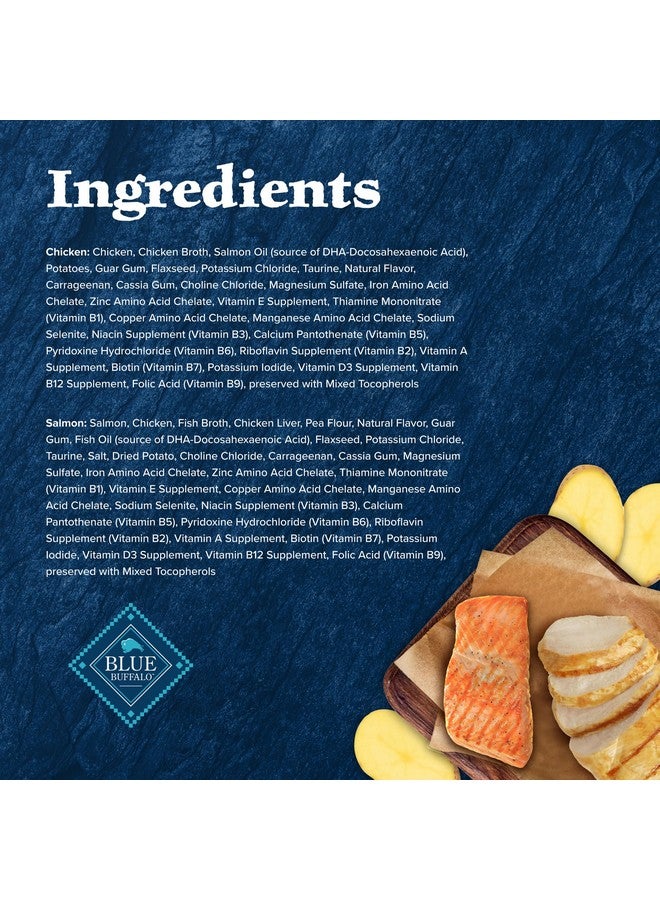بلو بافلو طعام القطط من Wilderness Kitten Food، مجموعة متنوعة من الأطعمة الرطبة عالية البروتين والخالية من الحبوب، وصفات الدجاج والسلمون، عبوات بحجم 3 أونصات (6 عبوات، 3 عبوات من كل عبوة) - Image 5