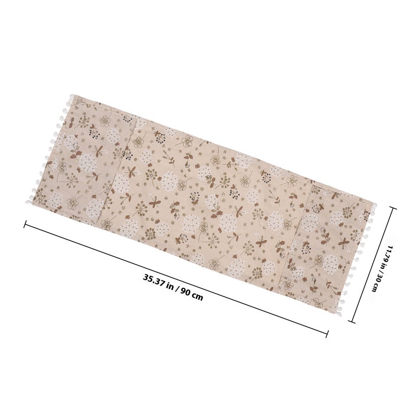 Washing Machine Cover Dustproof Protective Home Appliances Rectangular Simple Style Cotton 1Pcs - Image 2