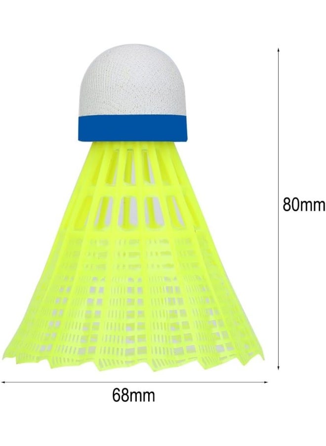 ECVV Shuttlecocks Badminton - Durable and Stable High Speed Shuttlecock Birdie Balls Set for Professional Training Or Family Outdoor Sports | 6 Pack  - Image 3
