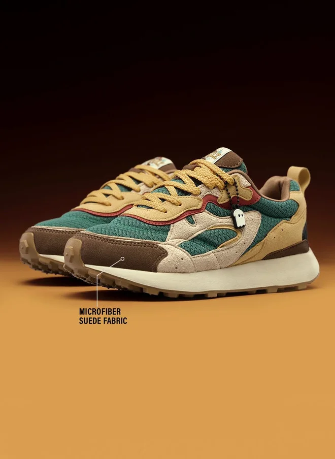 The Souled Store  The Souled Store Men Trailz Colourblocked Low Top Sneakers  | Best Price UAE