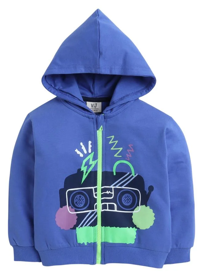 victor and jane Victor And Jane Pack of 3 - Graphic Print T-Shirt, Hoodie and Joggers Set