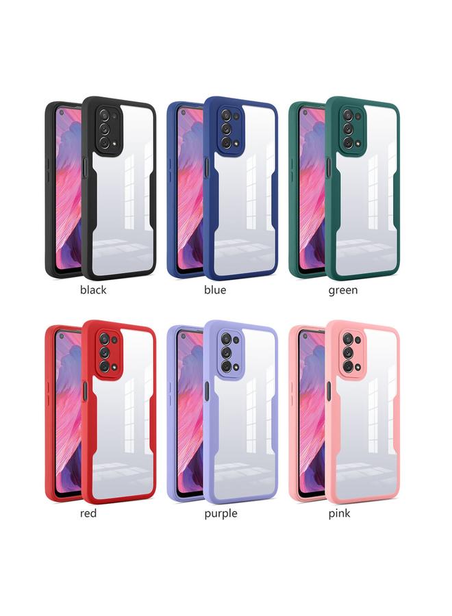 اس-توب جراب لهاتف OPPO A74 5G مصنوع من الأكريليك والبولي يوريثان الحراري، بتغطية كاملة 360 درجة - Image 2