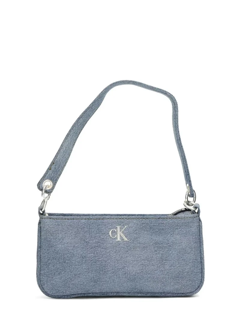 كالفن كلاين جينز حقيبة كتف دنيم بشعار