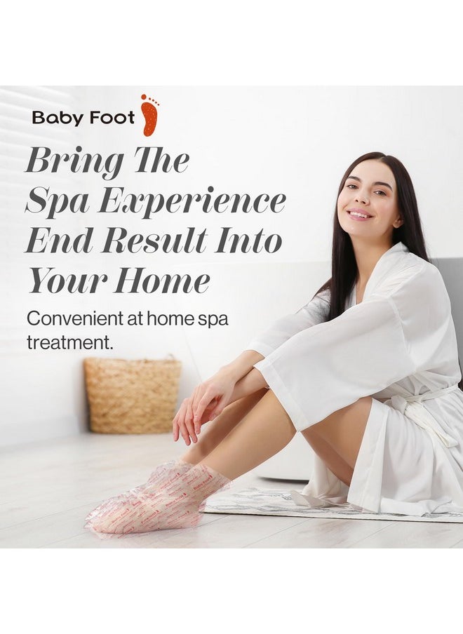 Baby Foot Baby Foot Original Exfoliation Foot Peel - Callus Remover for Rough Cracked, Dry Feet, Dead Skin Removal - Foot Peeling Mask for Baby Soft Feet - Spa Experience at Home & Gift Ideas - Lavender Scented  - Image 5