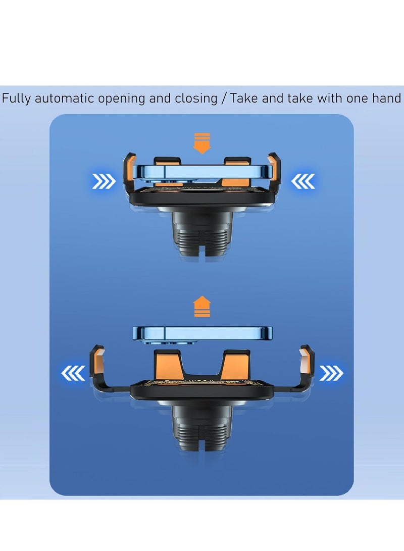 ELTRAZONE Wireless Car Charger Mount, 15W Fast Charging Auto Clamping Car Charger Phone Mount Phone Holder fit for iPhone 14 13 12 11 Pro Max Xs, Galaxy S23 Ultra S22 S21 S20 etc (C10) - Image 4