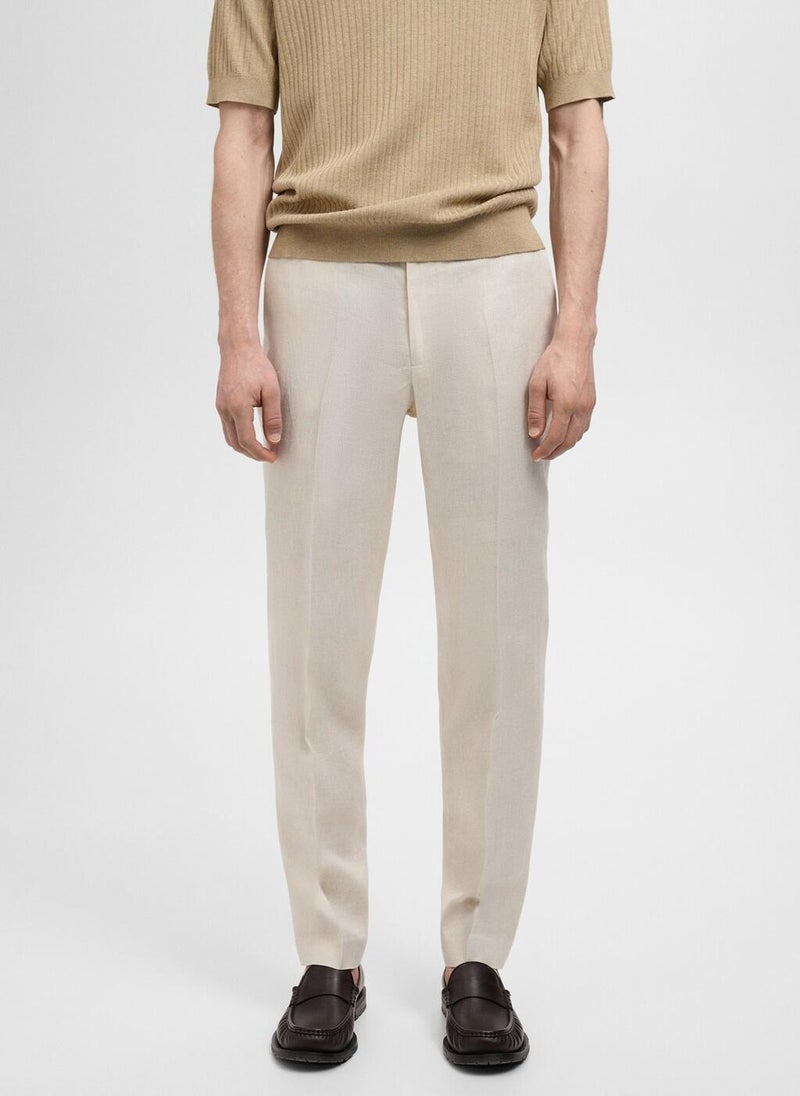 Mango Man Casual Slim-Fit Pants  - Image 1