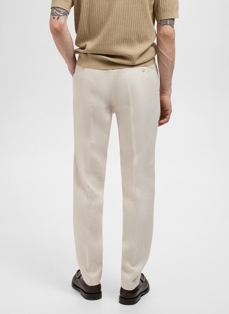 Mango Man Casual Slim-Fit Pants  - Image 2