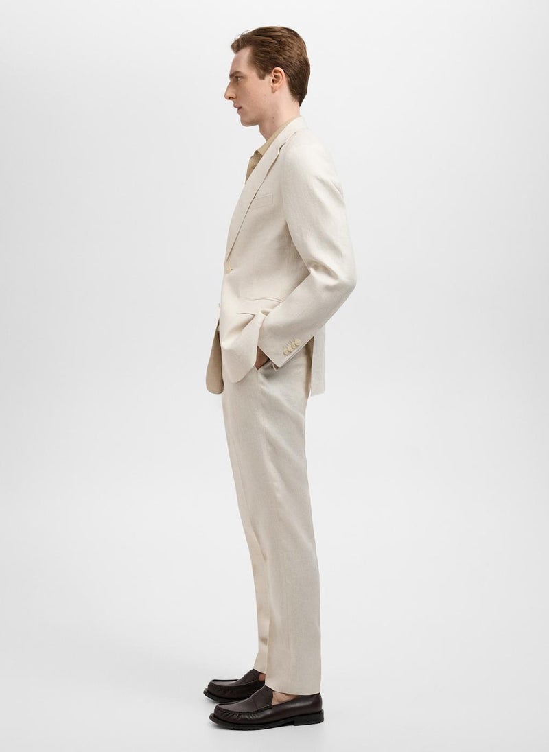 Mango Man Casual Slim-Fit Pants  - Image 3