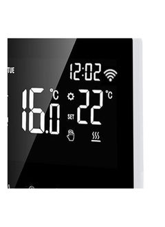 Y&D Smart Thermostat, ME81H AC 230V Temperature Controller, WiFi LCD Display, Intelligent Floor Heating Thermostat (16A, White Back and Press)  - Image 2