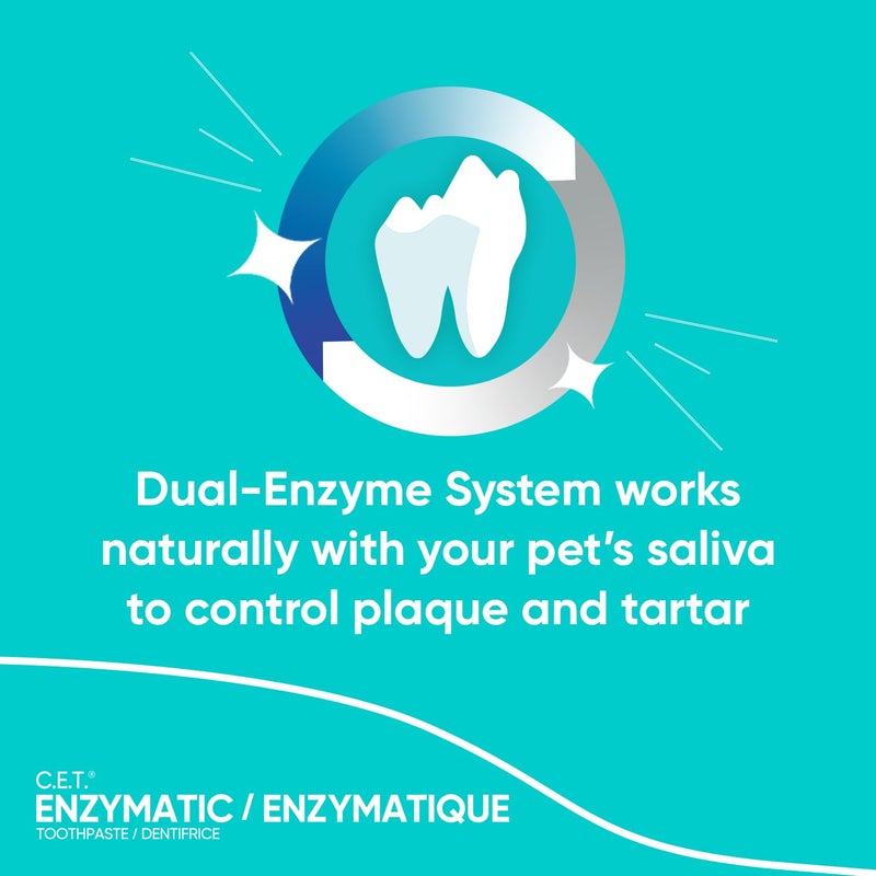 Virbac Toothpaste for Dogs and Cats, Seafood flavor - Image 4