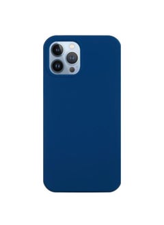 AKSESORY iPhone 12 Pro Max Blue Case 6.1” – Silicone Shockproof Slim Fit Cover | Soft Touch, Anti-Scratch, Durable, Protective Phone Case for Apple iPhone  - Image 2