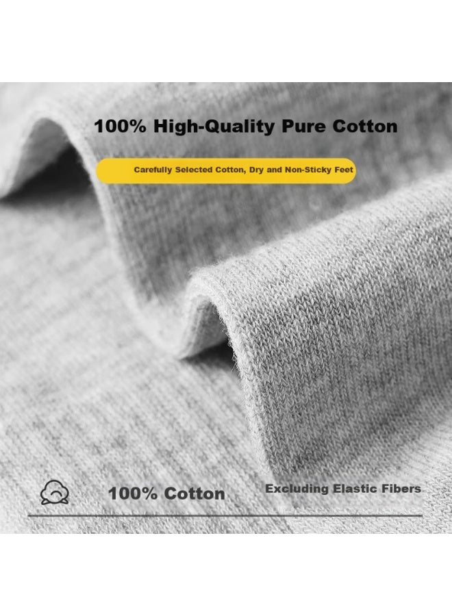 Paul Frank 100% Pure Cotton Socks For Men, Mid-calf, Autumn And Winter Sports Socks, 7a Antibacterial Deodorant Breathable Sweat-absorbing Gift Box Set - Image 5