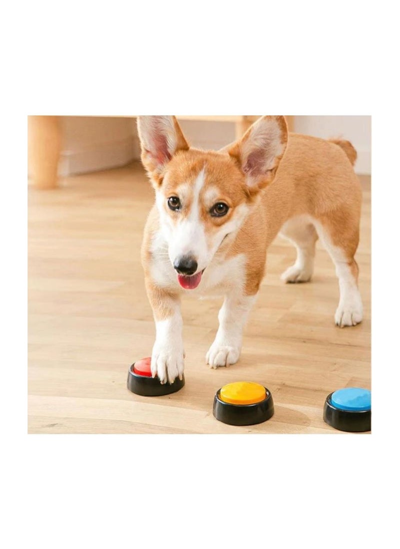 Generic Dog Voice Recording Button Pet Communication Training Buzzer Random color  - Image 4