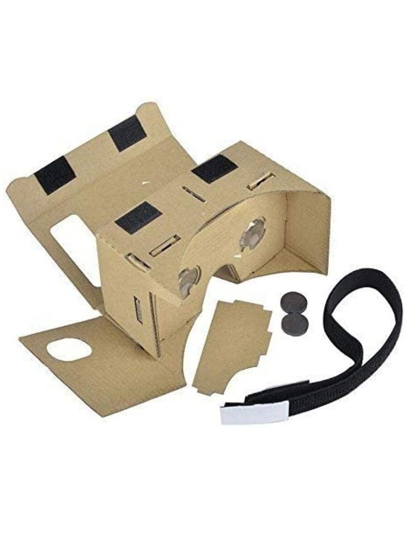 Ntech Google Cardboard, Virtual Real Store 3D VR Headsets DIY Virtual Reality Box Glasses for All 4-6 Inch Smartphones - Image 3