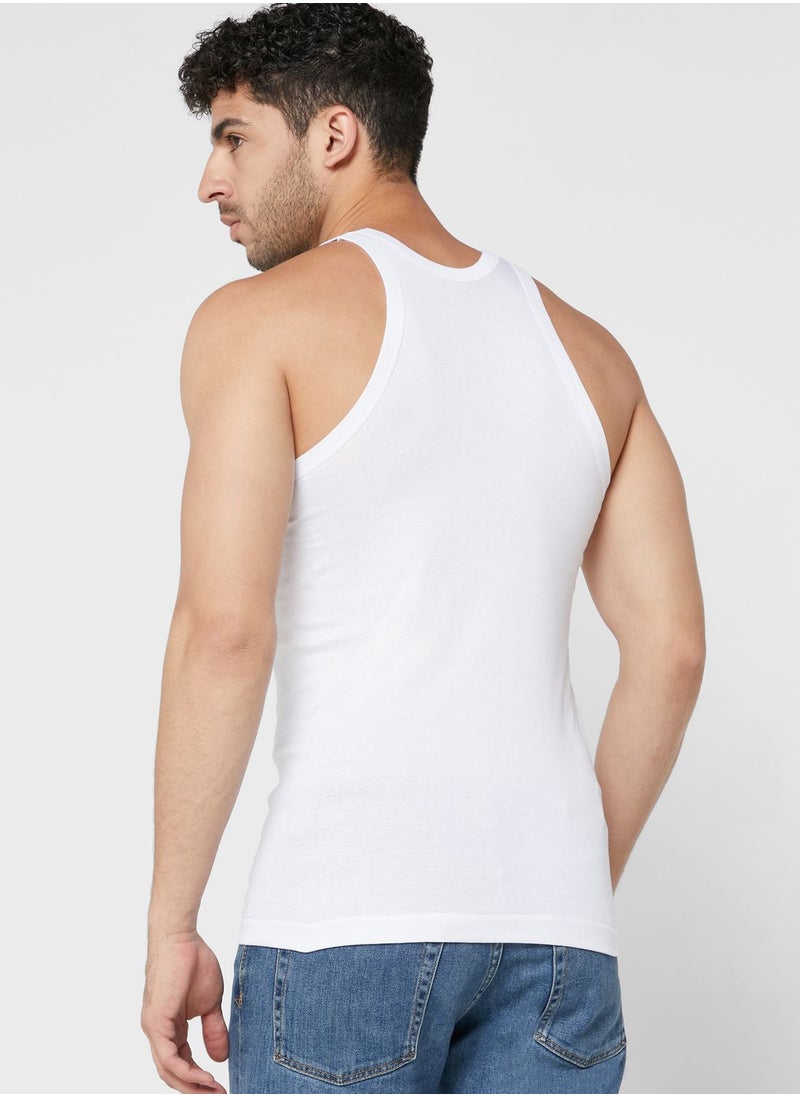 Seventy Five Basics Essential Rib Vest  - Image 2