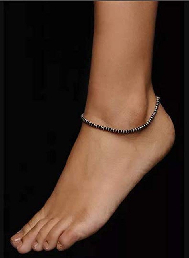 ARTIFICIAL TREE Handmade Evil Eye Nazariya Payal & Nazariya Anklet | Anklets For Women, Girls | Nazar Battu | 4 piece (AT PAYAL 0014) - Image 5