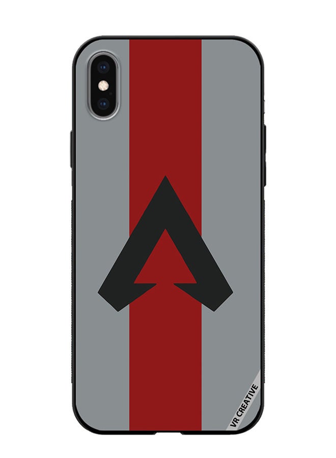 VR CREATIVE Protective Case Cover For Apple iPhone XS Max Apex Legends Logo Design Multicolour - Image 1