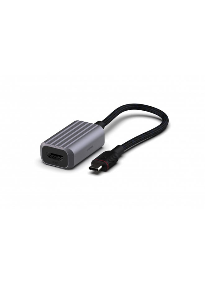 Unisynk USB-C TO HDMI ADAPTER 4K60HZ GREY,   1x HDMI (4K@60Hz or fullHD@60Hz)  - Image 4