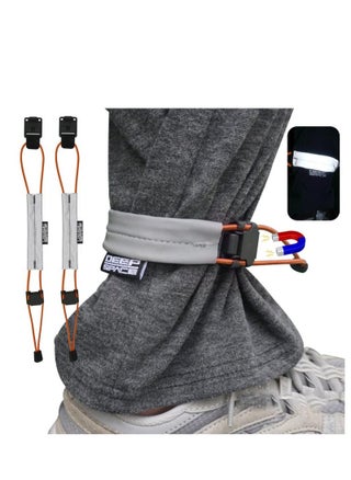 Magnetic Bicycle Pant Strap, Adjustable Elastic Fastening Leg Belt, Multi-functional Safety Ankle Band with Visibility Reflective Design, suitable for Cycling, Jogging, Camping - pzsku/Z115CA9468AAD7FEF0BC5Z/45/_/1718705032/24336f79-4745-4660-87e1-9d46fb7bdca8