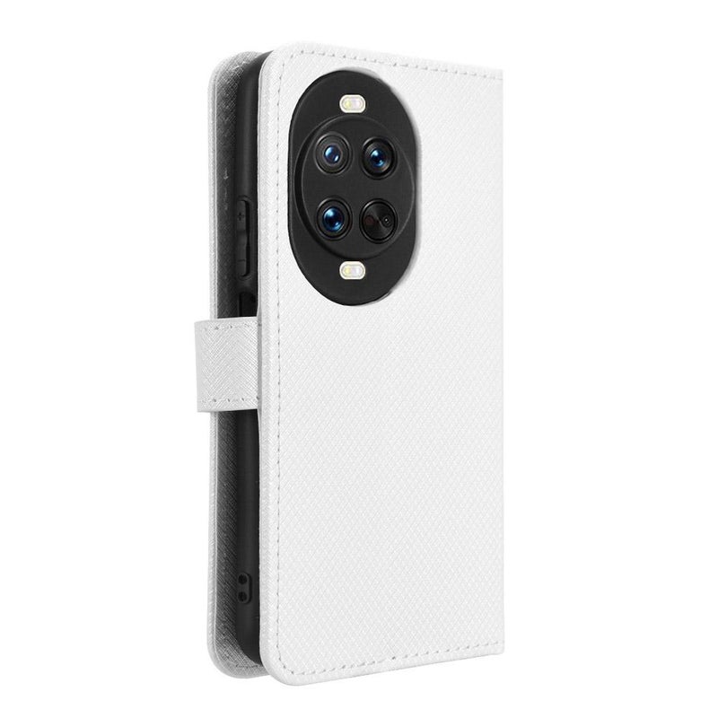 erorex For Huawei nova 14 Pro 5G Diamond Texture Leather Phone Case(White) - Image 3