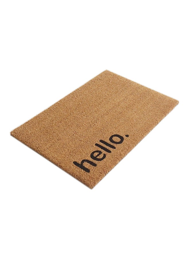 Orchid Orchid Hello Printed Coir Doormat 40x60 cm  - Image 3