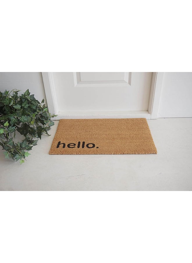 Orchid Orchid Hello Printed Coir Doormat 40x60 cm  - Image 2
