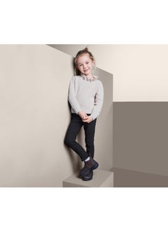 Tchibo Toddler Girls Stretch Pants, Black  - Image 1