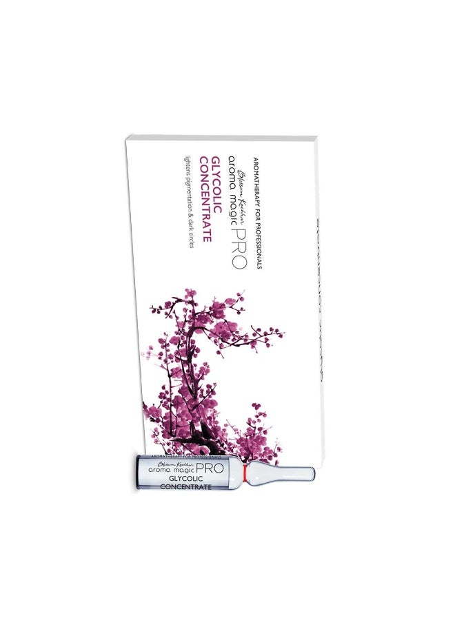Aroma Magic Glycolic Concentrate (PRO) | Reduces fine lines & wrinkles, and lightens dark patches with Lemon & pomelo-infused water, glycolic acid | 10*2ml - Image 2