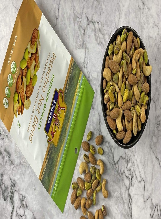 Setton Farms Pistachio Nut Blend Value Bag with Almonds, Pistachios and Cashews, 8 oz Resealable Pouch - Image 3
