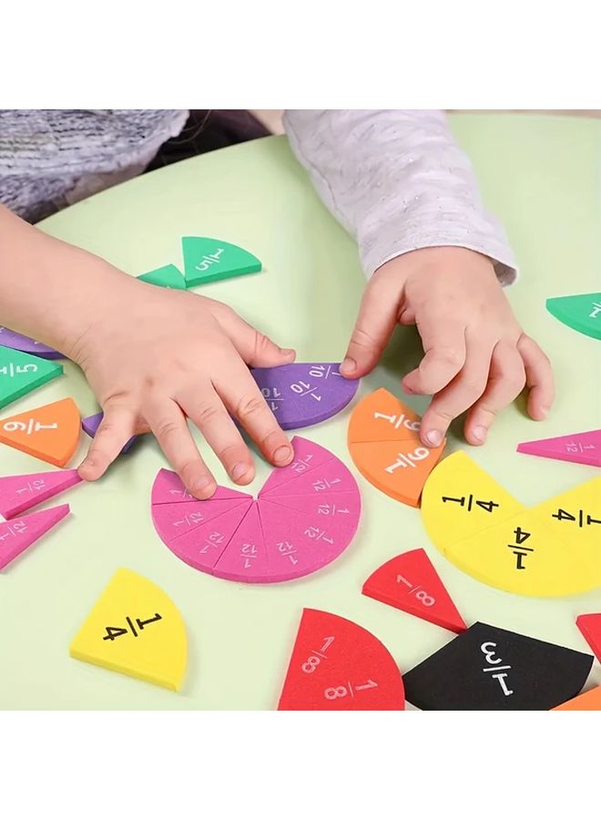 9pcs Random Color EVA Math Teaching Tools Addition Subtraction Demonstration Aid - Image 4