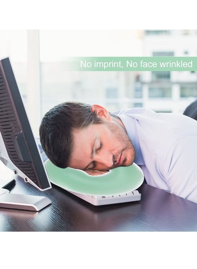 SYOSI Silicone Pillow Soft Massage Face Relax Pillow Headrest, SPA Beauty Salon Skin Care Soft Overlay Face Relax Weigh Cushion Pad, Salon Care Cushion Silicon Facial Relax Head Cradle - Image 3