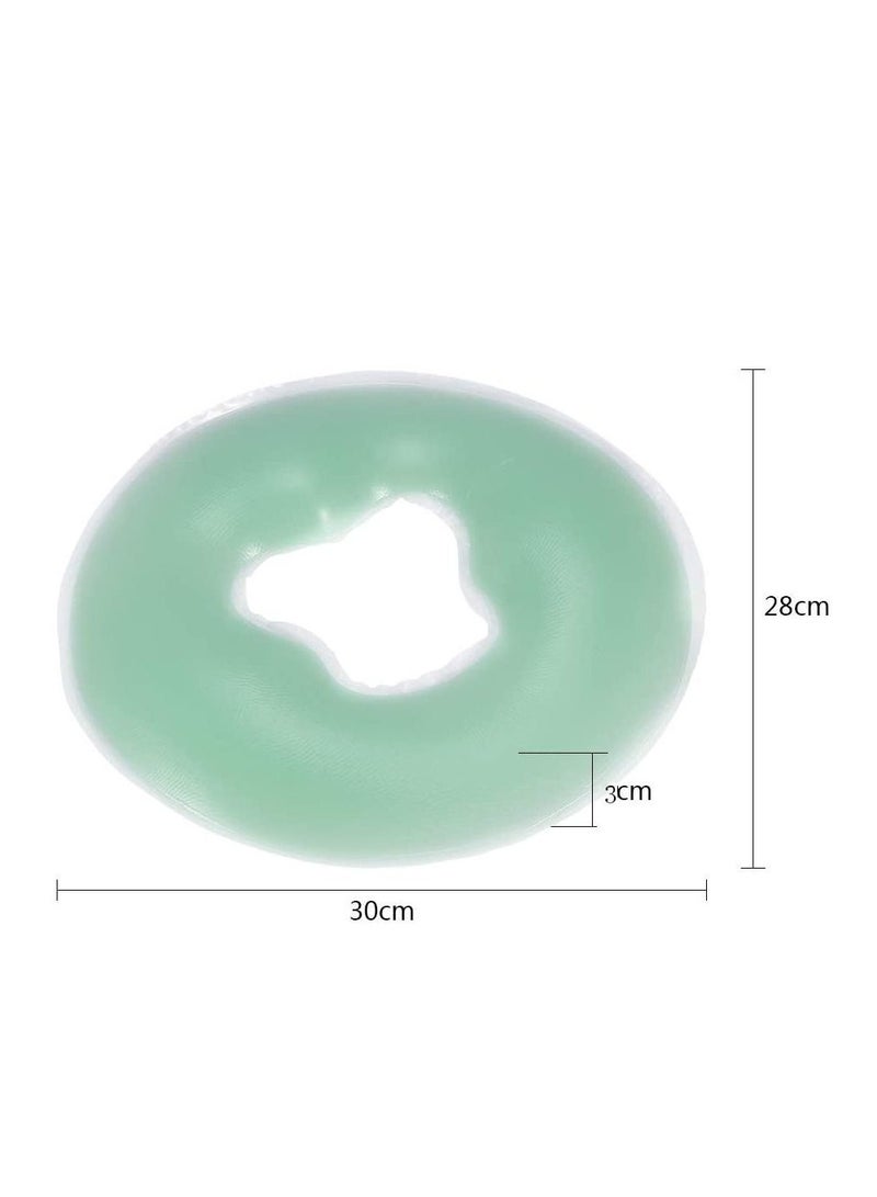 SYOSI Silicone Pillow Soft Massage Face Relax Pillow Headrest, SPA Beauty Salon Skin Care Soft Overlay Face Relax Weigh Cushion Pad, Salon Care Cushion Silicon Facial Relax Head Cradle - Image 4