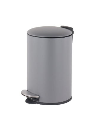 High-Quality and Durable Round Pedal Bin Matte Grey 12 L HDB-20001B - pzsku/Z115CDE5B29A99ED80EBAZ/45/1746612634/e12b690a-bdeb-4ba9-8e42-83b7d8c1e8eb