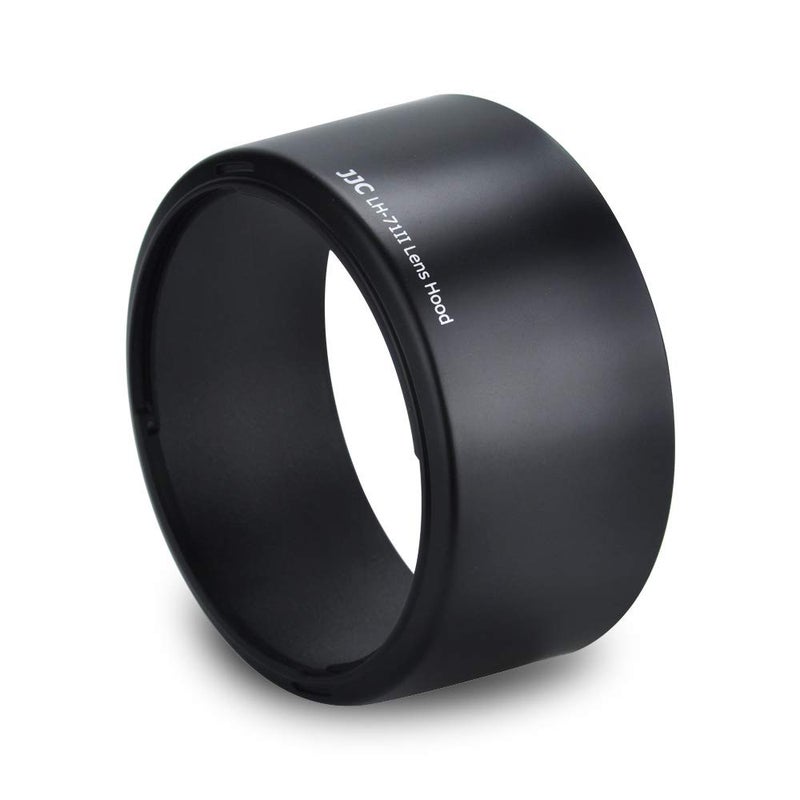 JJC Lens Hood Shade for Canon EF 50mm f14 USM Lens Replaces Canon ES71II Hood Reverse Attaching Black - Image 2