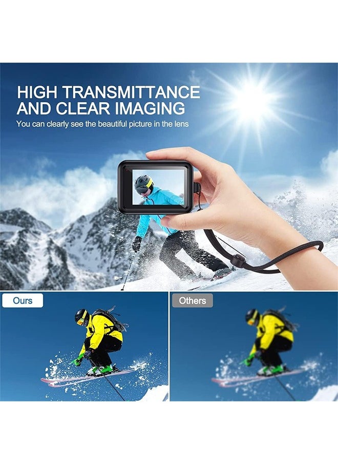 X-level - Screen Protector and Silicone Case for GoPro Hero 13 Black,Protective Case with Lanyard and 6 Pcs Tempered Glass Screen Lens Protector and Lens Cover Cap, Replacement Side Door - Image 1