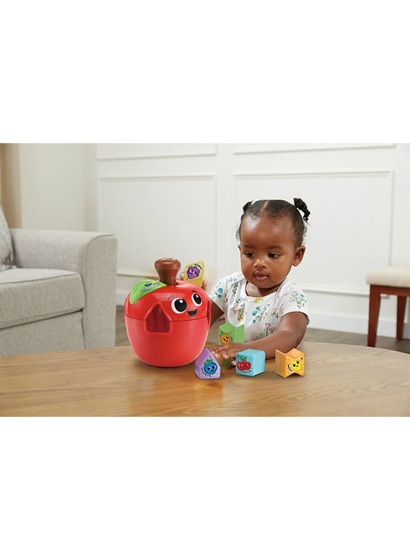 VTech Sorting Fun Apple, Shape Sorter, Educational Learning Toy, Birthday Gift for Kids aged 1, 2, 3 years - Image 4